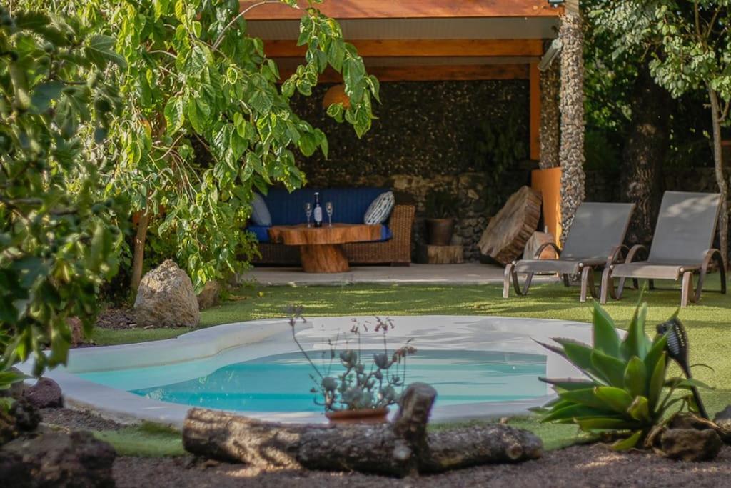 Los Matos, Canarian House In Valleseco Exterior foto